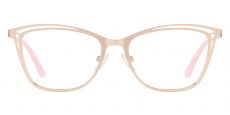 Arlington Cat Eye Prescription Glasses - Glossy Rose Gold