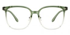 Astoria Square Prescription Glasses - Ombre Green