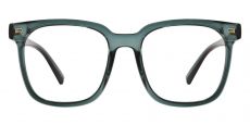 Charlie Oversized Prescription Glasses - Forest Green