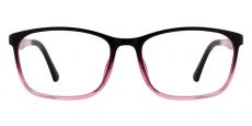 Ingram Rectangle Prescription Glasses - Pink Fade