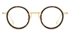 Julian Round Prescription Glasses - Tortoise