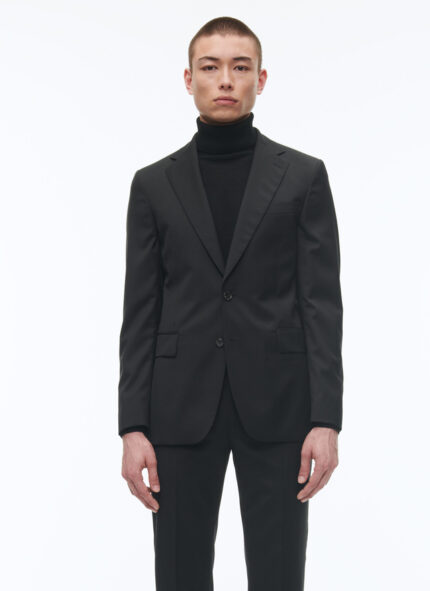 Wool serge suit jacket