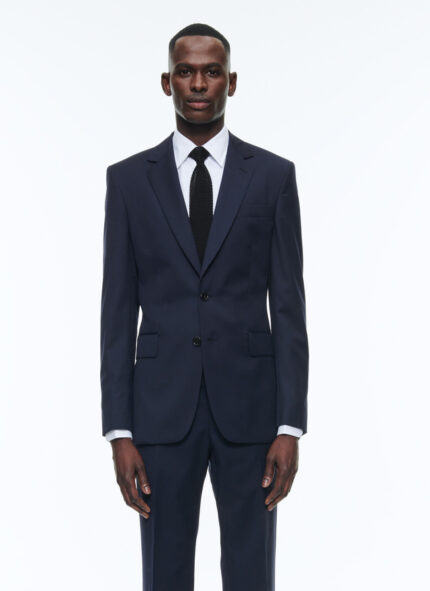 Wool serge suit jacket